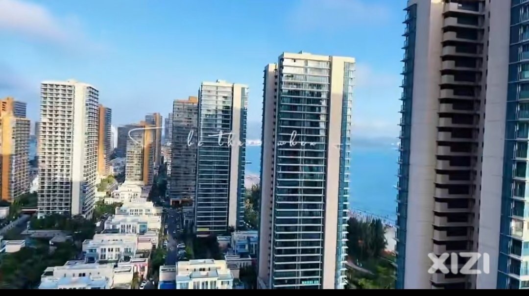 惠东平海双月湾这个楼盘建筑很像深圳福田中心cbd