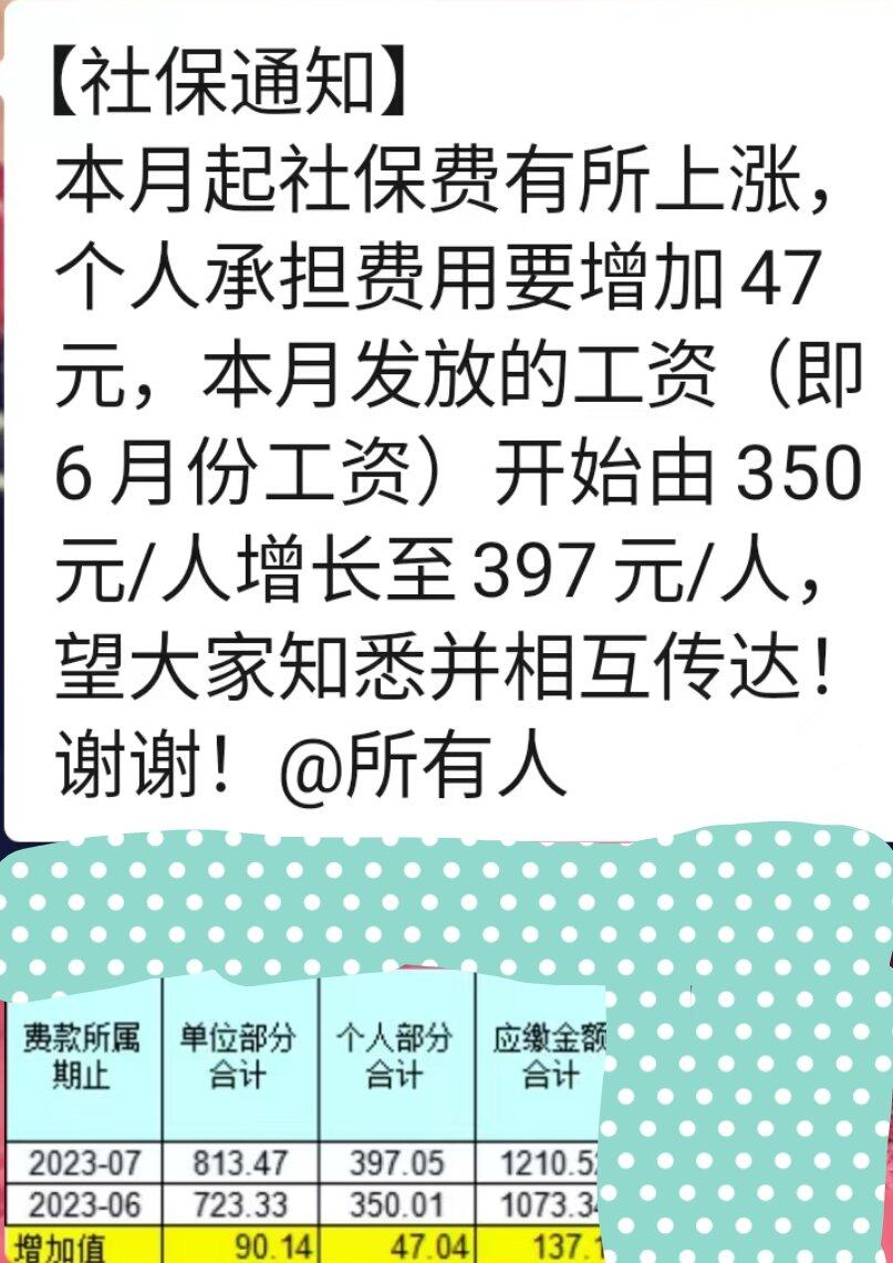 社保一直涨价，工资又不见涨，物价又涨，扣这么多钱去养~？