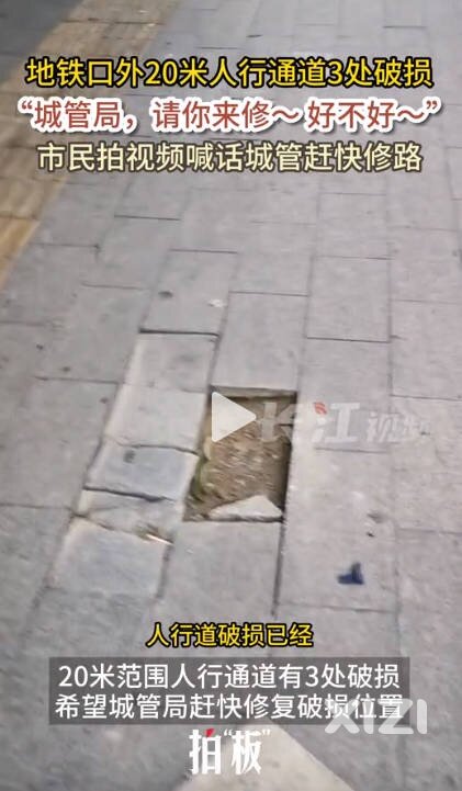 有水泥，看看