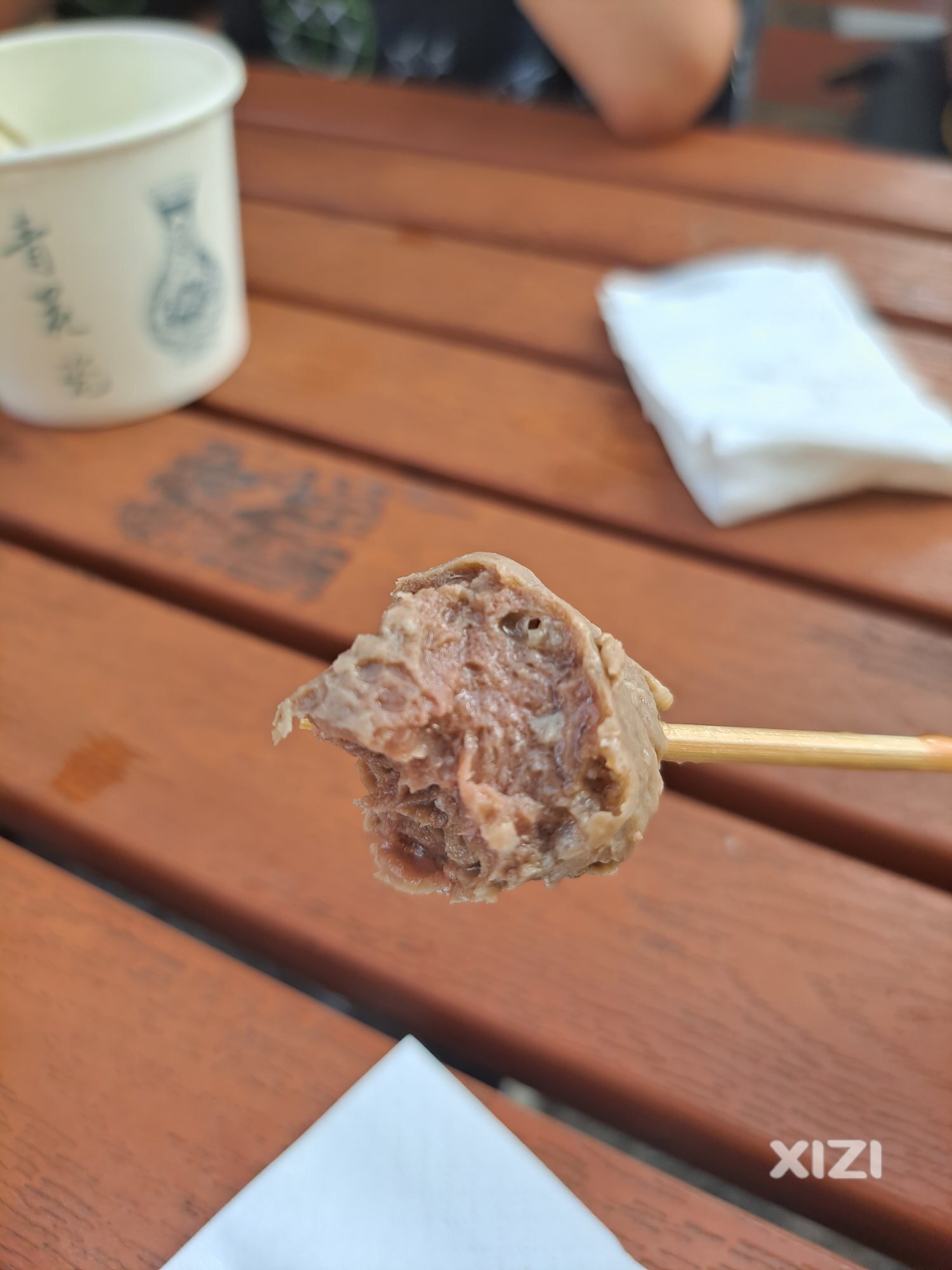 红花湖关东煮的“牛肉丸”，这是什么做的