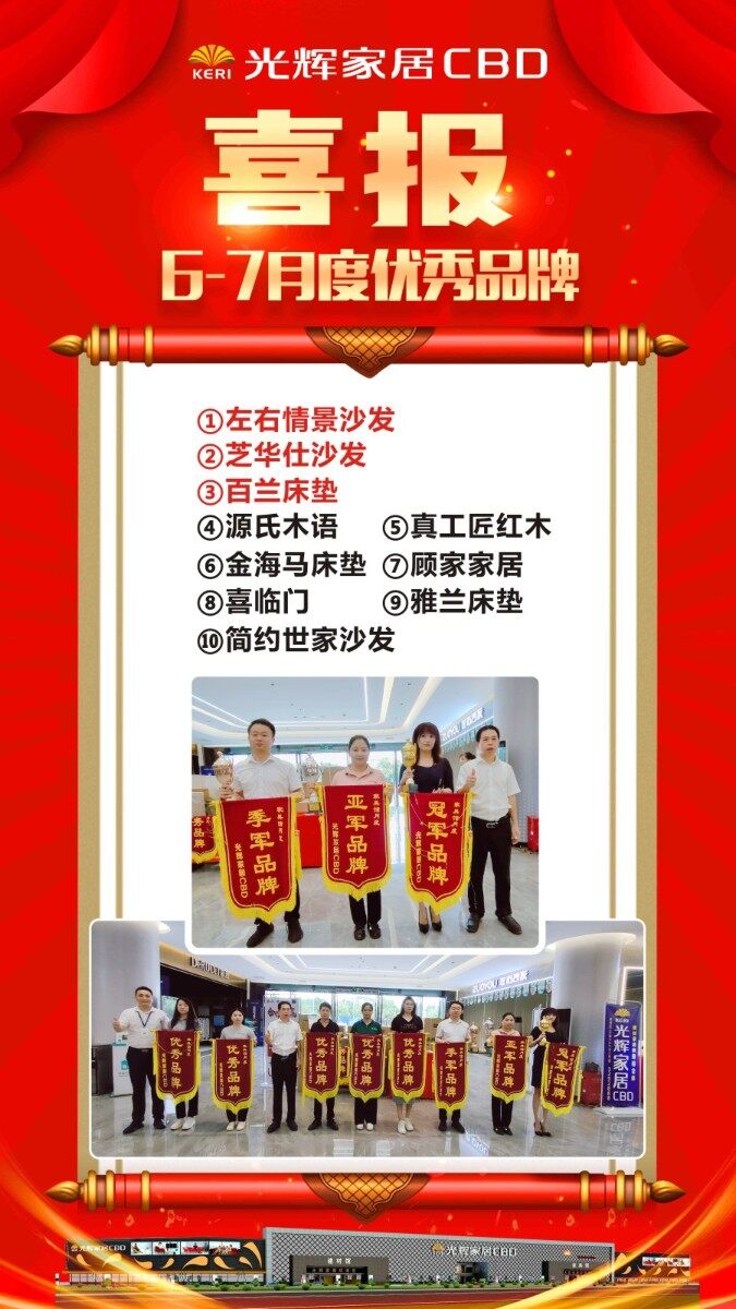 这是一批优秀品牌！