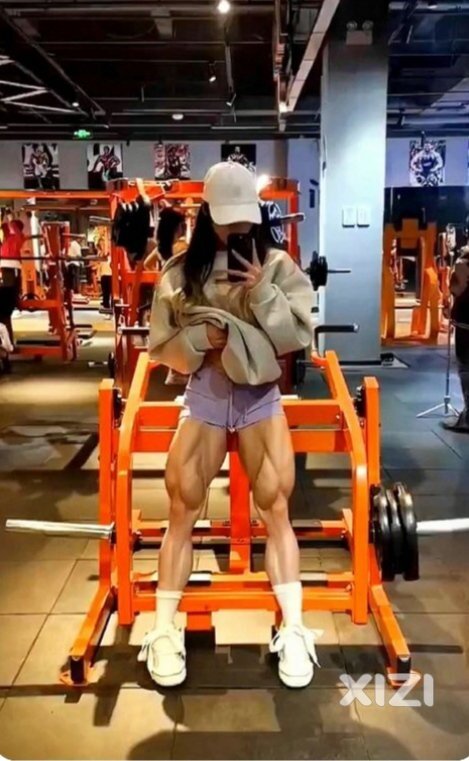 健身成这样好看吗？