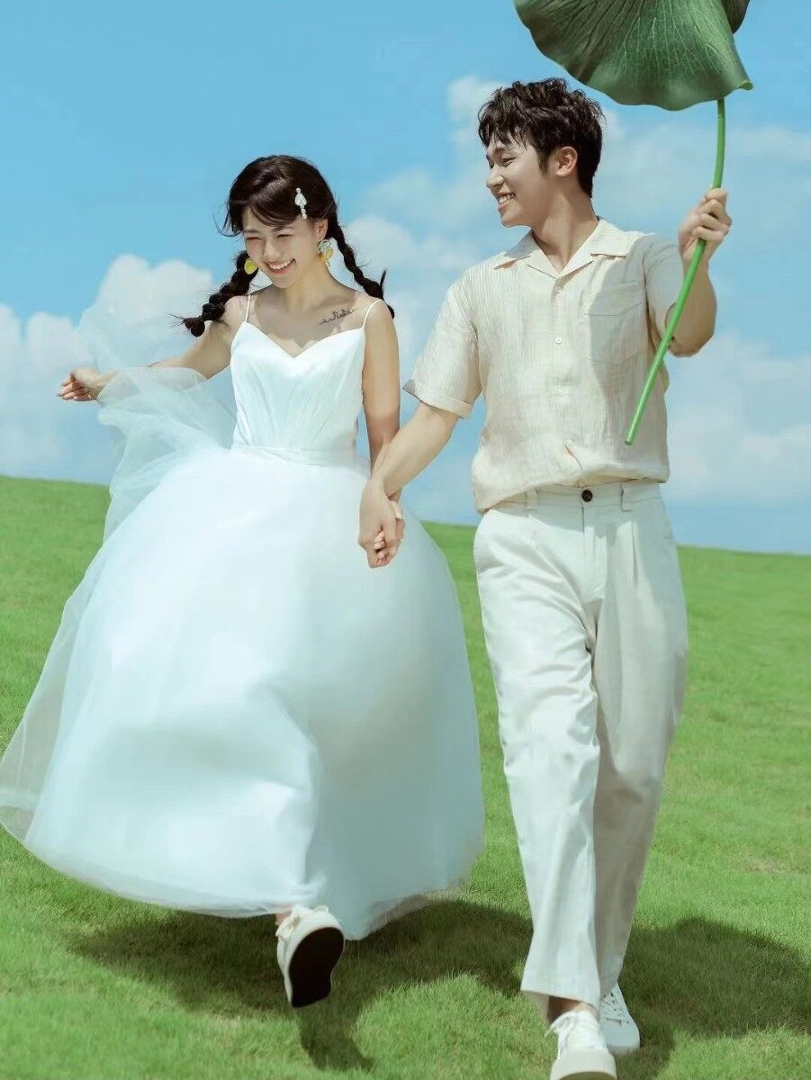 甜到心里的婚纱照爱了