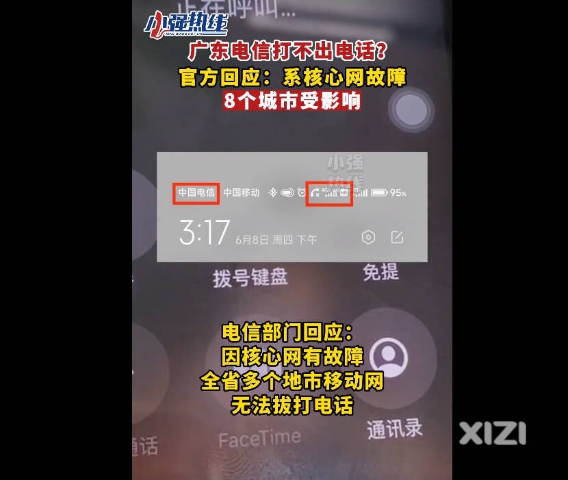 用电信的网友，正常了吗