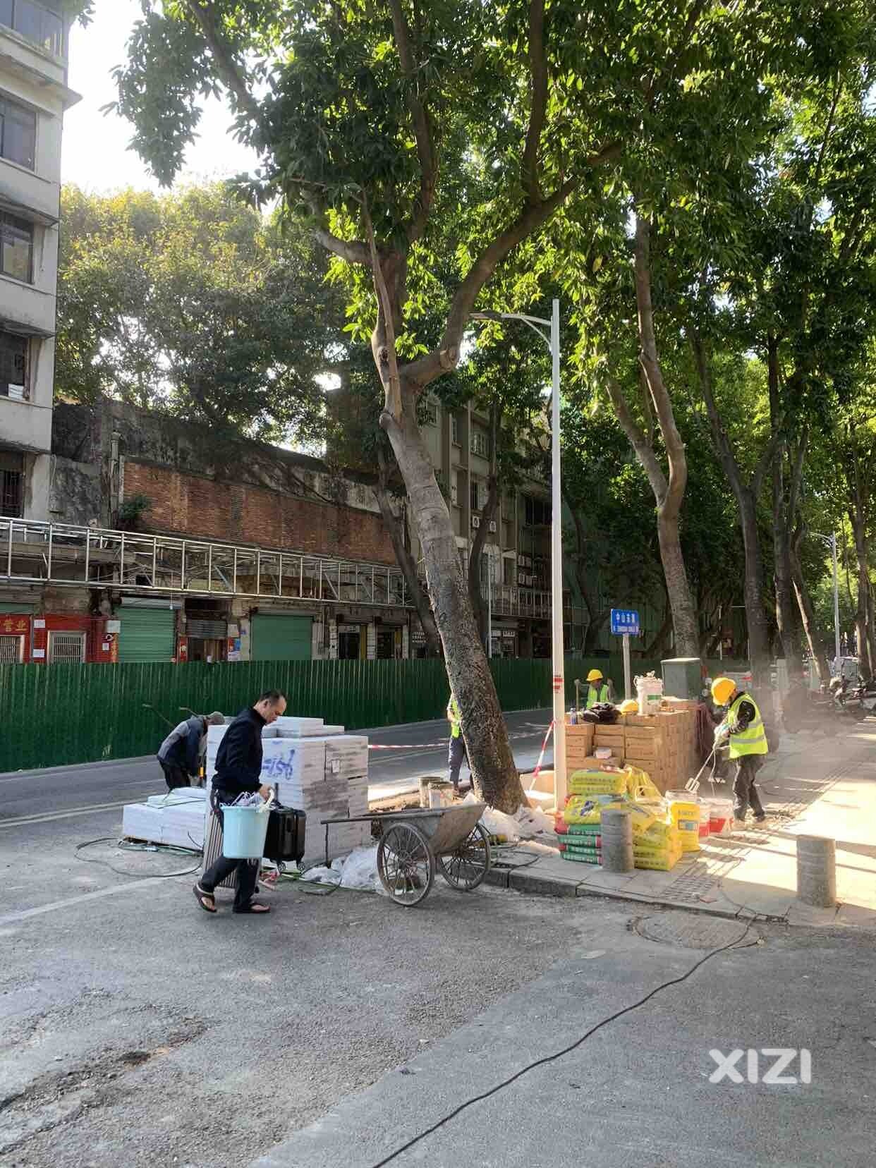 步行街和水东街之间的