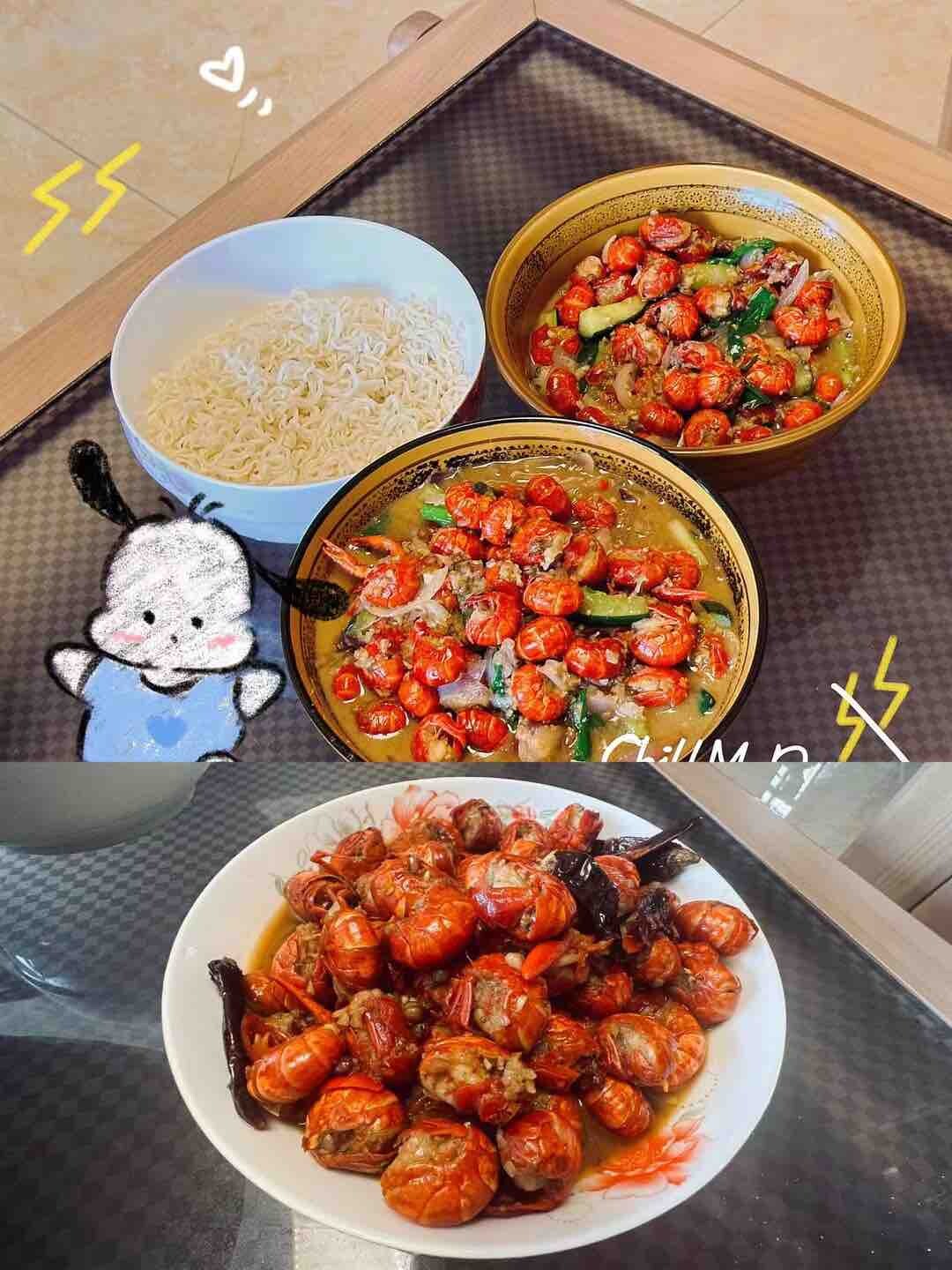 今年第一顿小龙虾明天胖几斤？