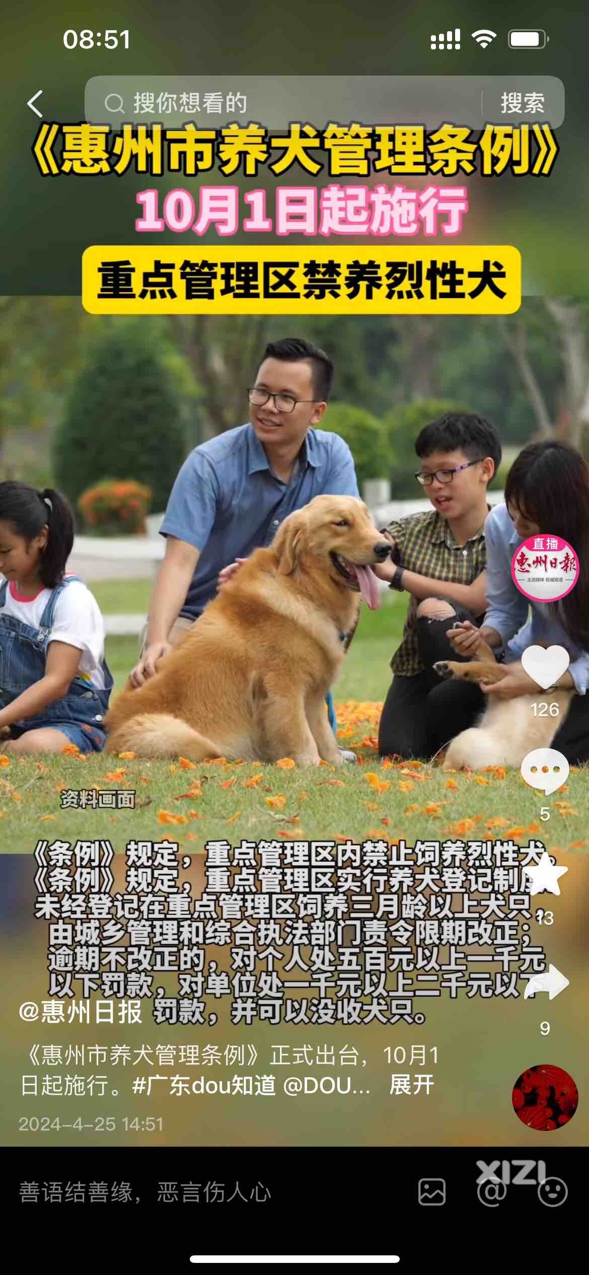 重点区域禁养烈性犬