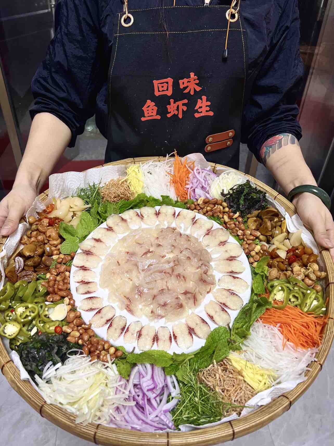 鱼生虾生有吃过吗？