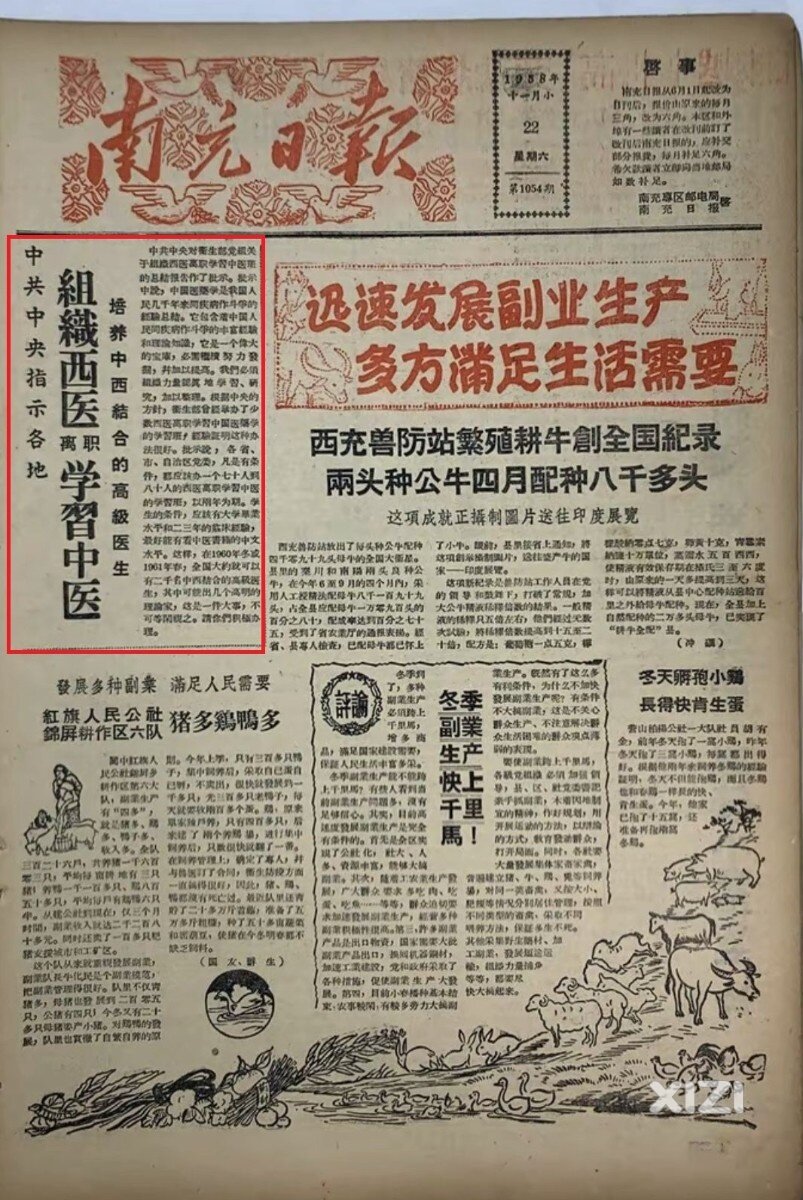 打压中医是从什么时候开始