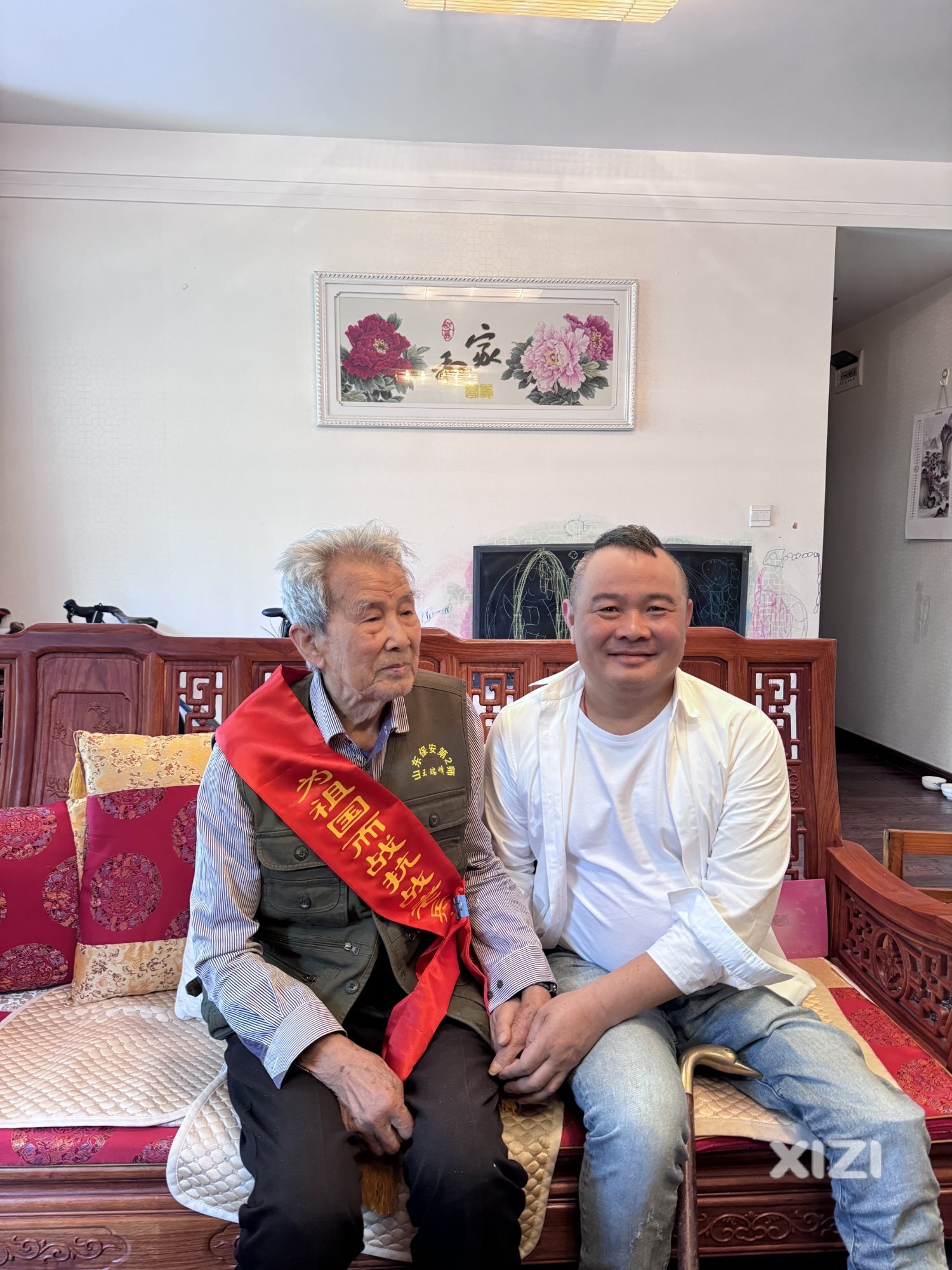 云南：关爱老兵.感恩有你.温暖行动-艾安琪