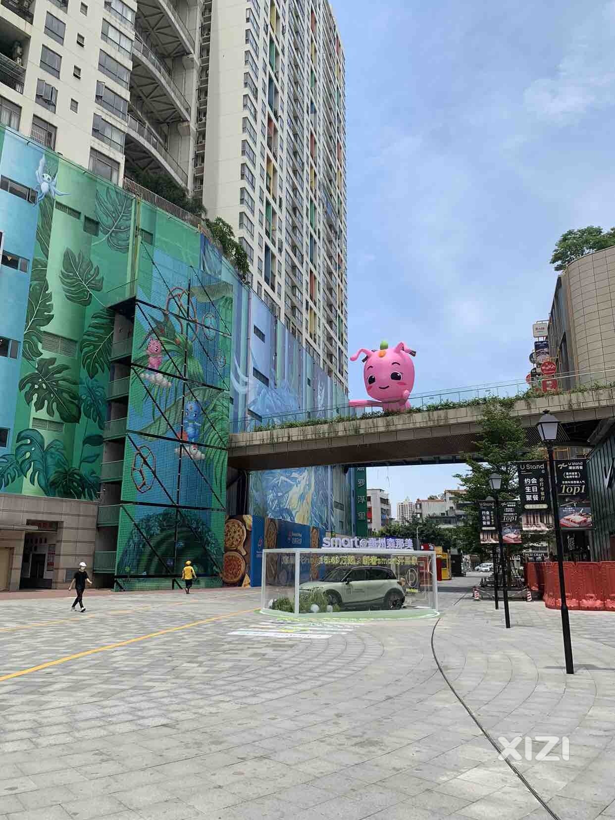 港惠这个天桥为什么不打通？是沃尔玛不让吗