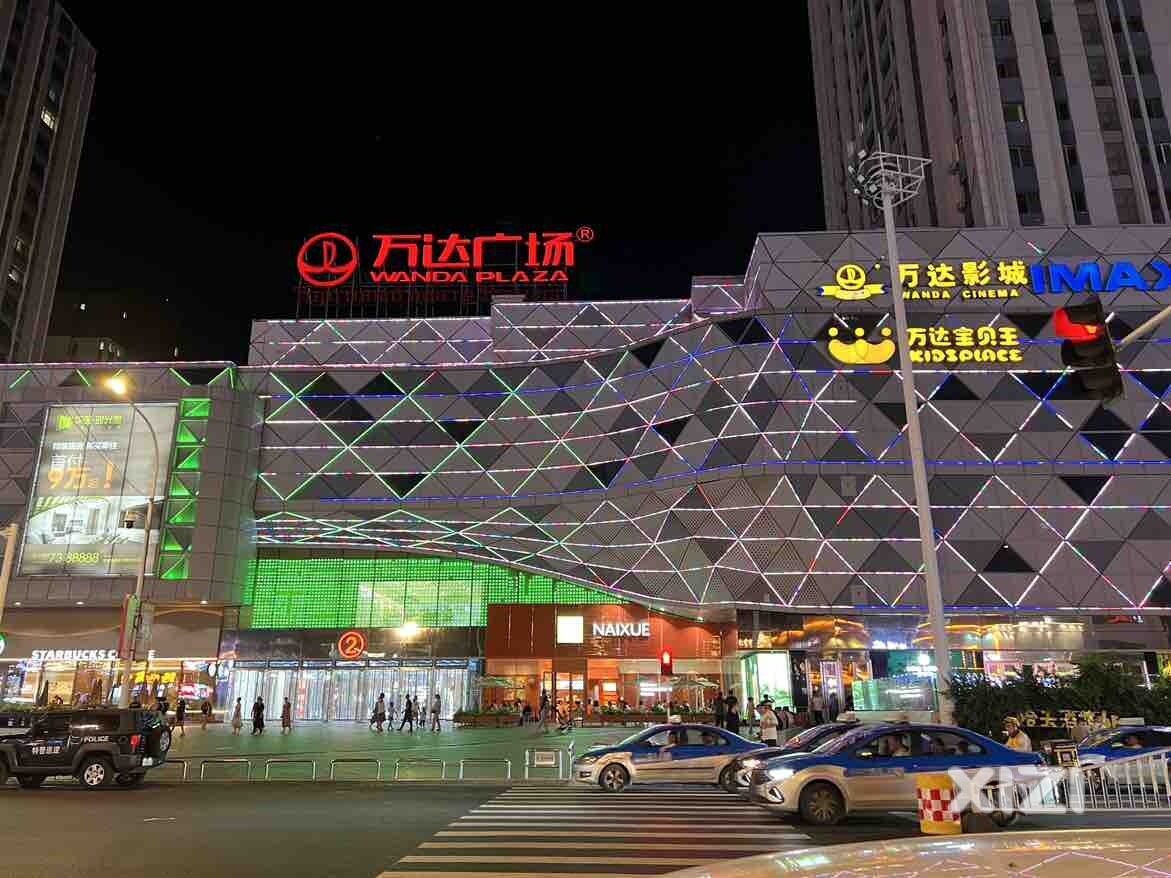 咱们仲恺下欧村的万达广场，有点小哈！