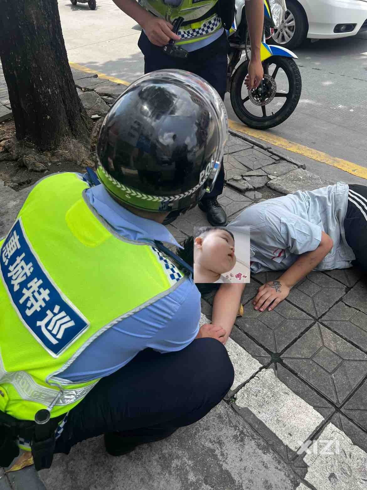 为惠城交警点赞