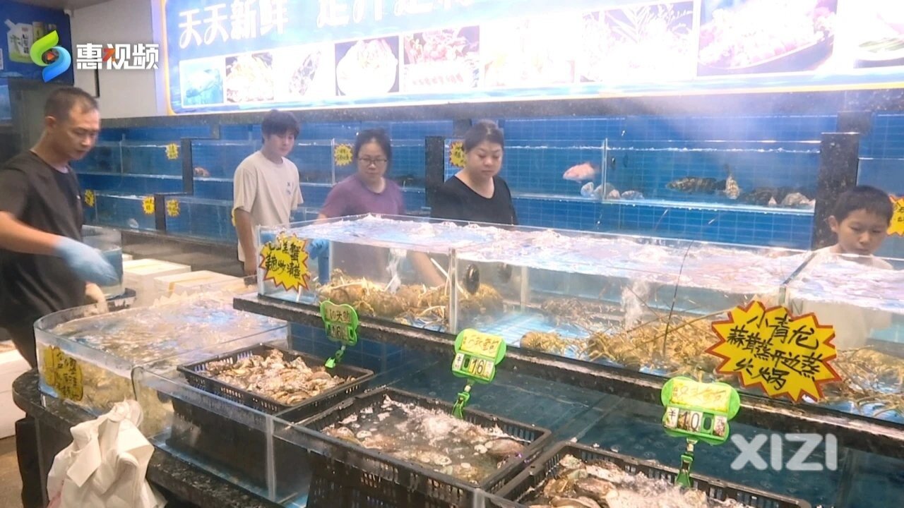 你爱吃的生猛海鲜降价啦！快来市场买买买→