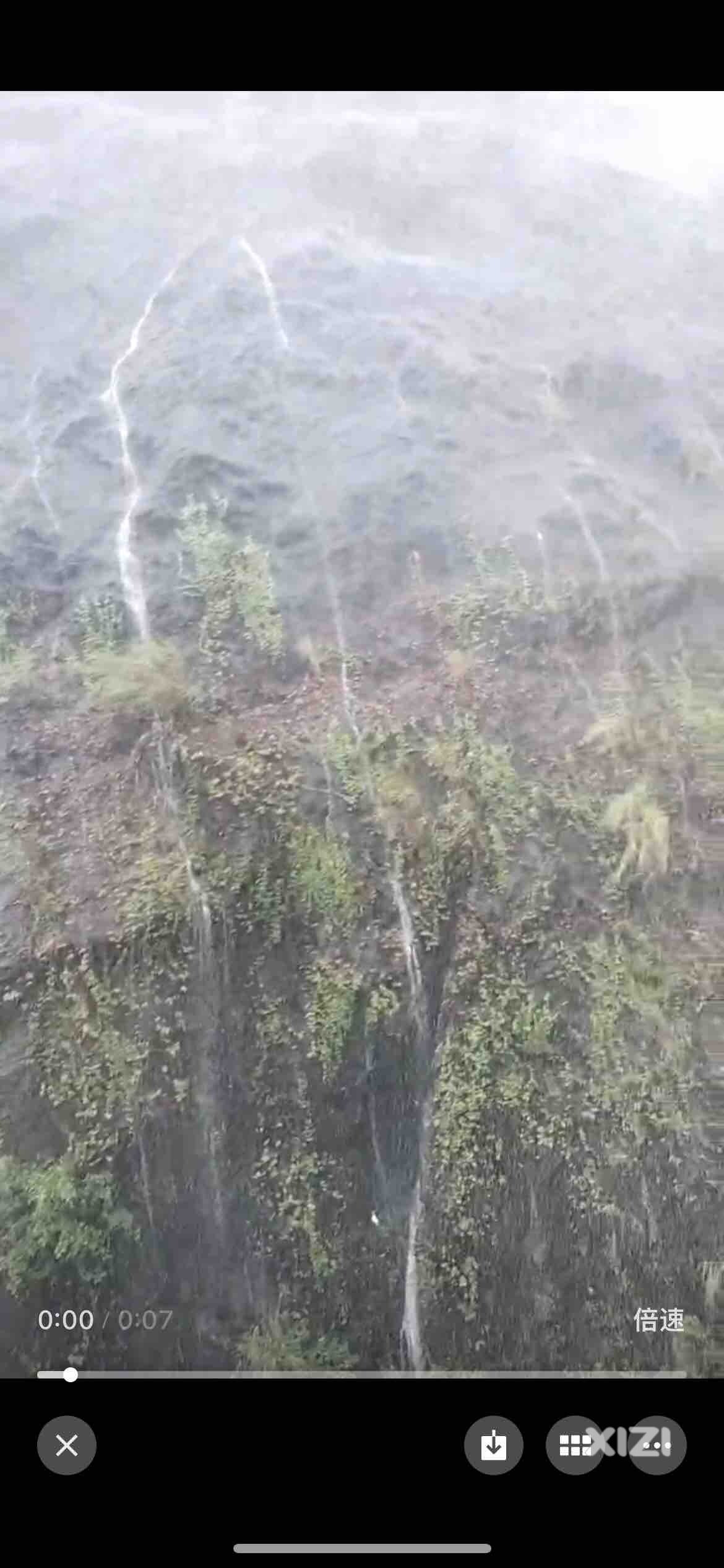 麦地南山庄二期山体加
