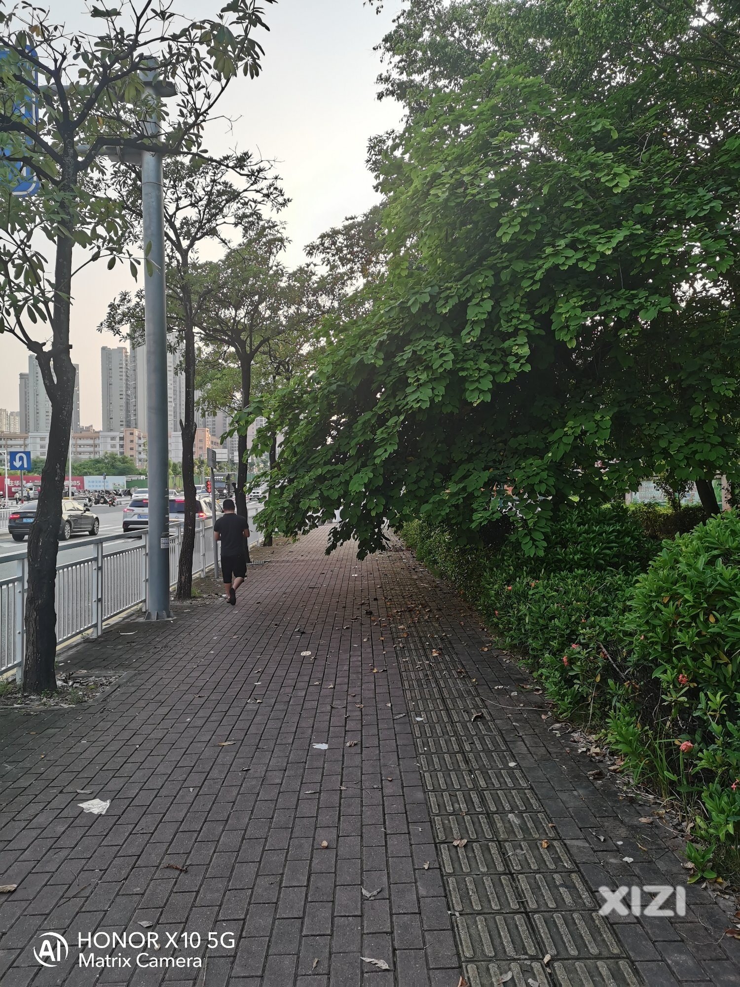惠环中英文学校门口人