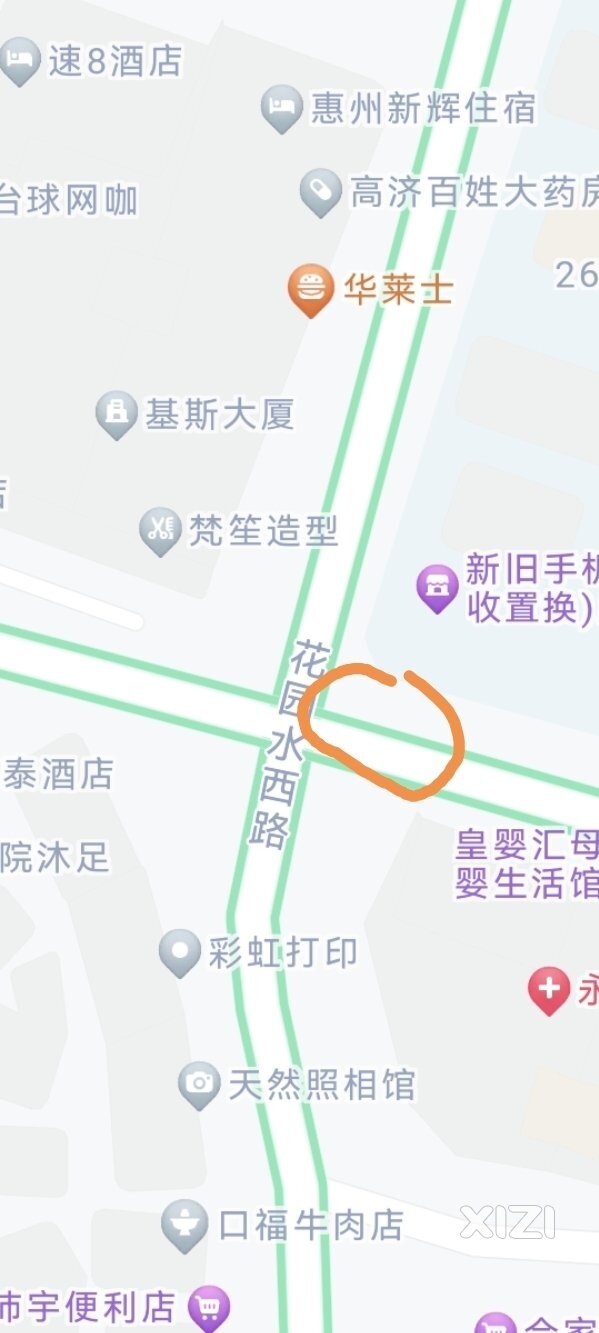 龙丰摊位避坑，龙丰在下图这个位置有一个摊位卖荔枝，强买强卖