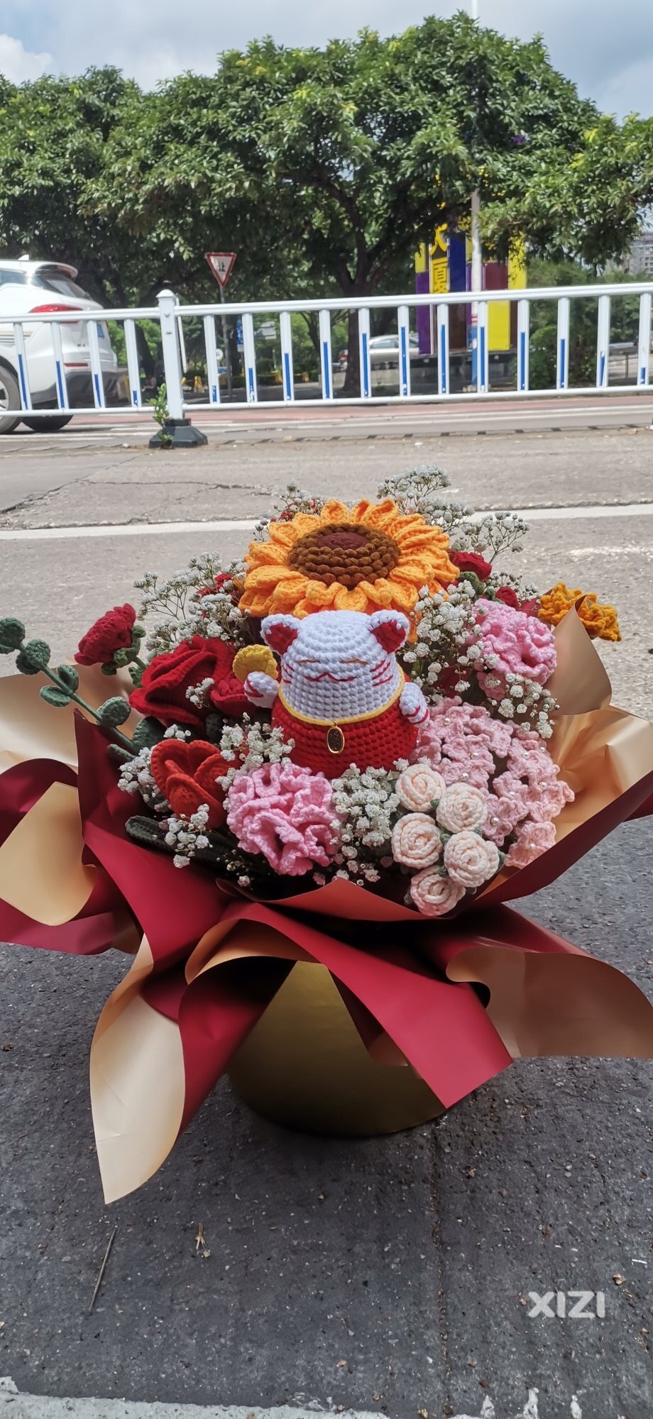 客订开业花桶