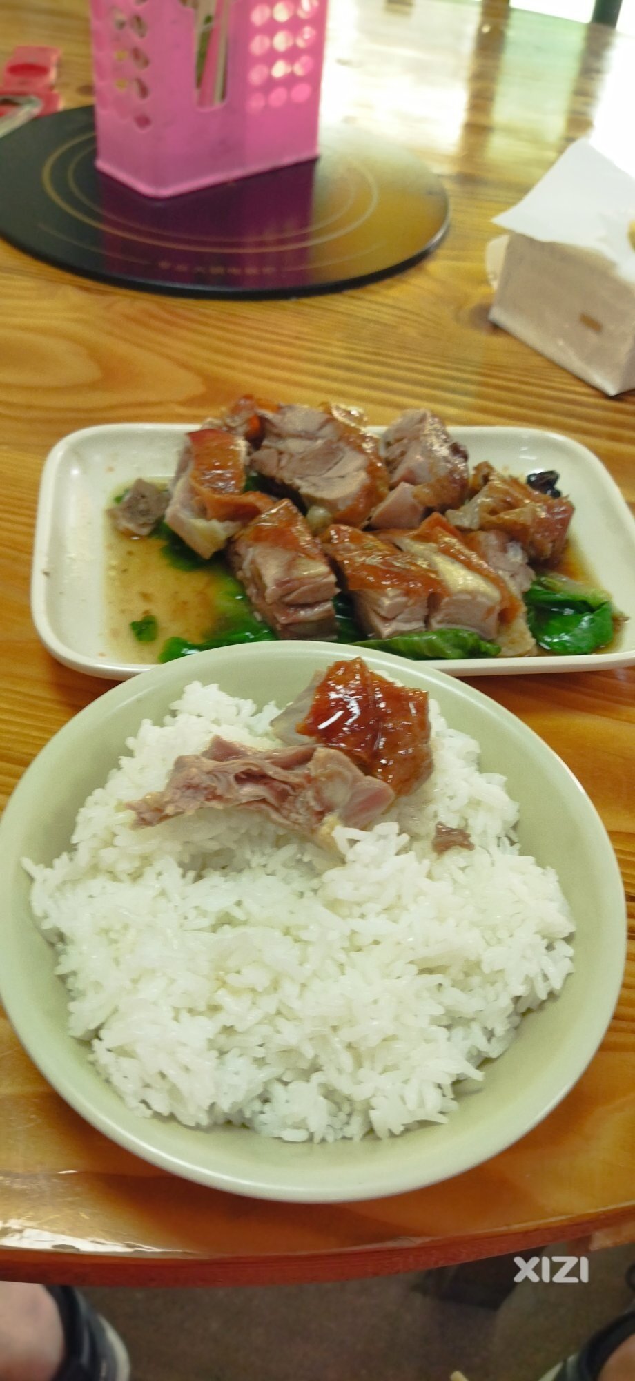 烧鸭饭