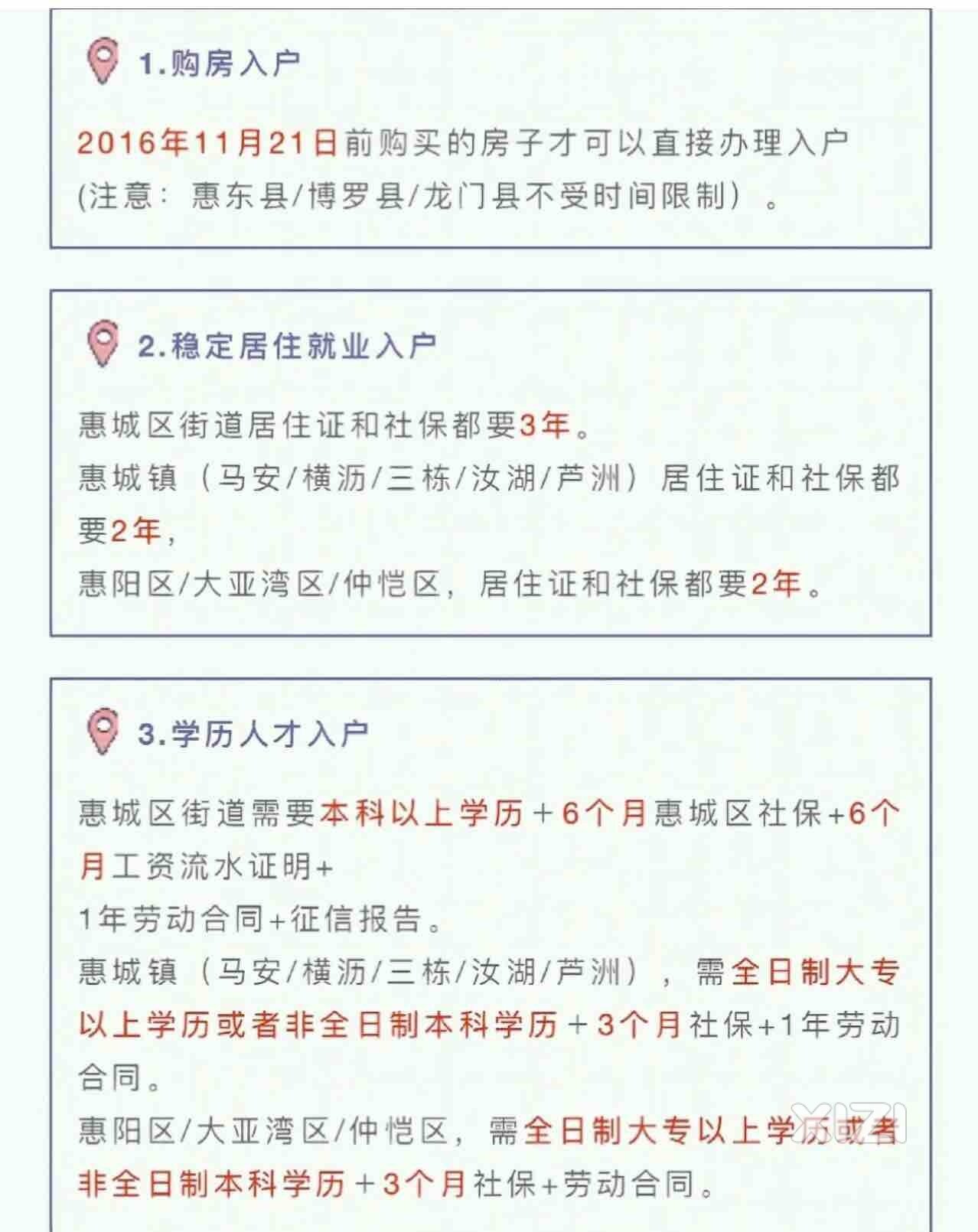 惠州入户常用的5种入户方式