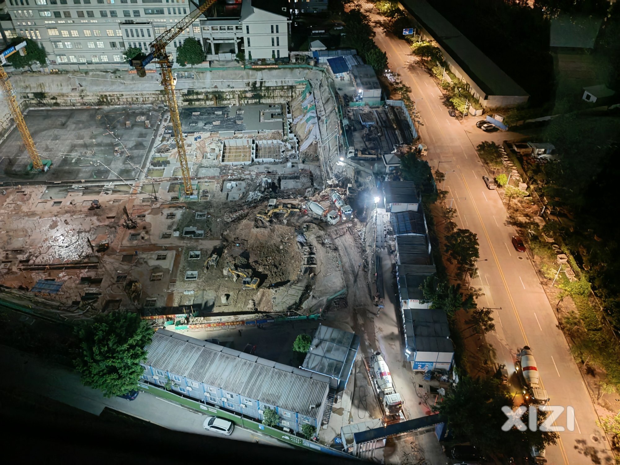 惠州市中医医院半夜违规施工，影响居民休息，谁来管？