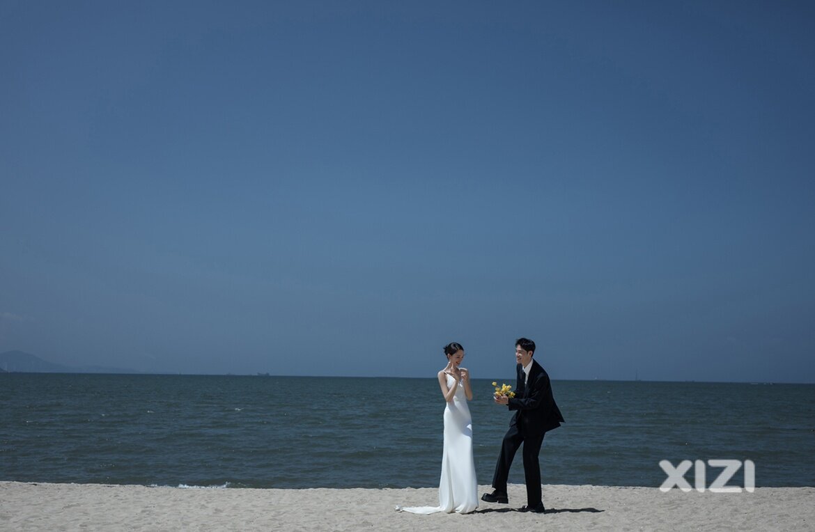 海景婚纱照
