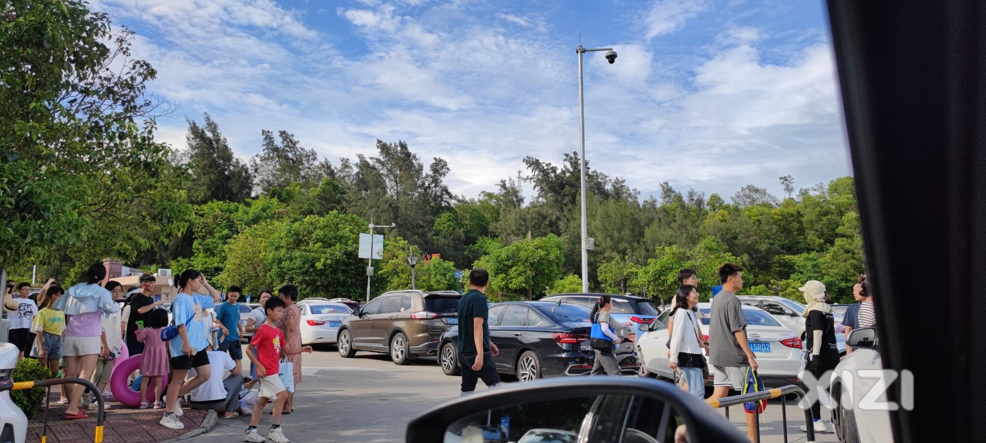 双月湾海龟湾大堵车
