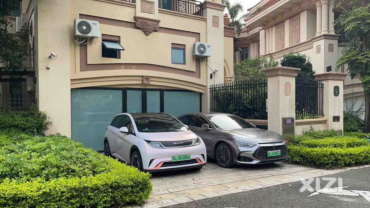 比亚迪汉唐车主白鹭湖