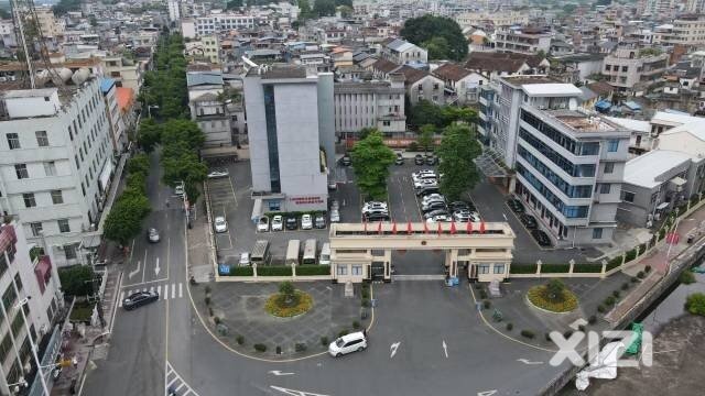 航拍龙门县城