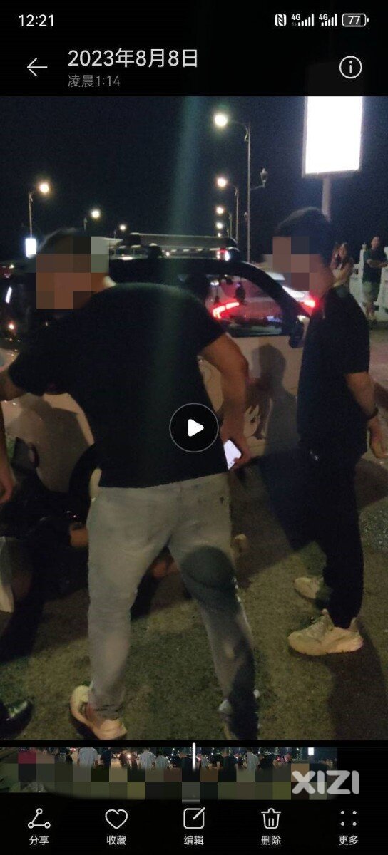 惠东平山街道执法部门。打了人说自己是执法队大队长。