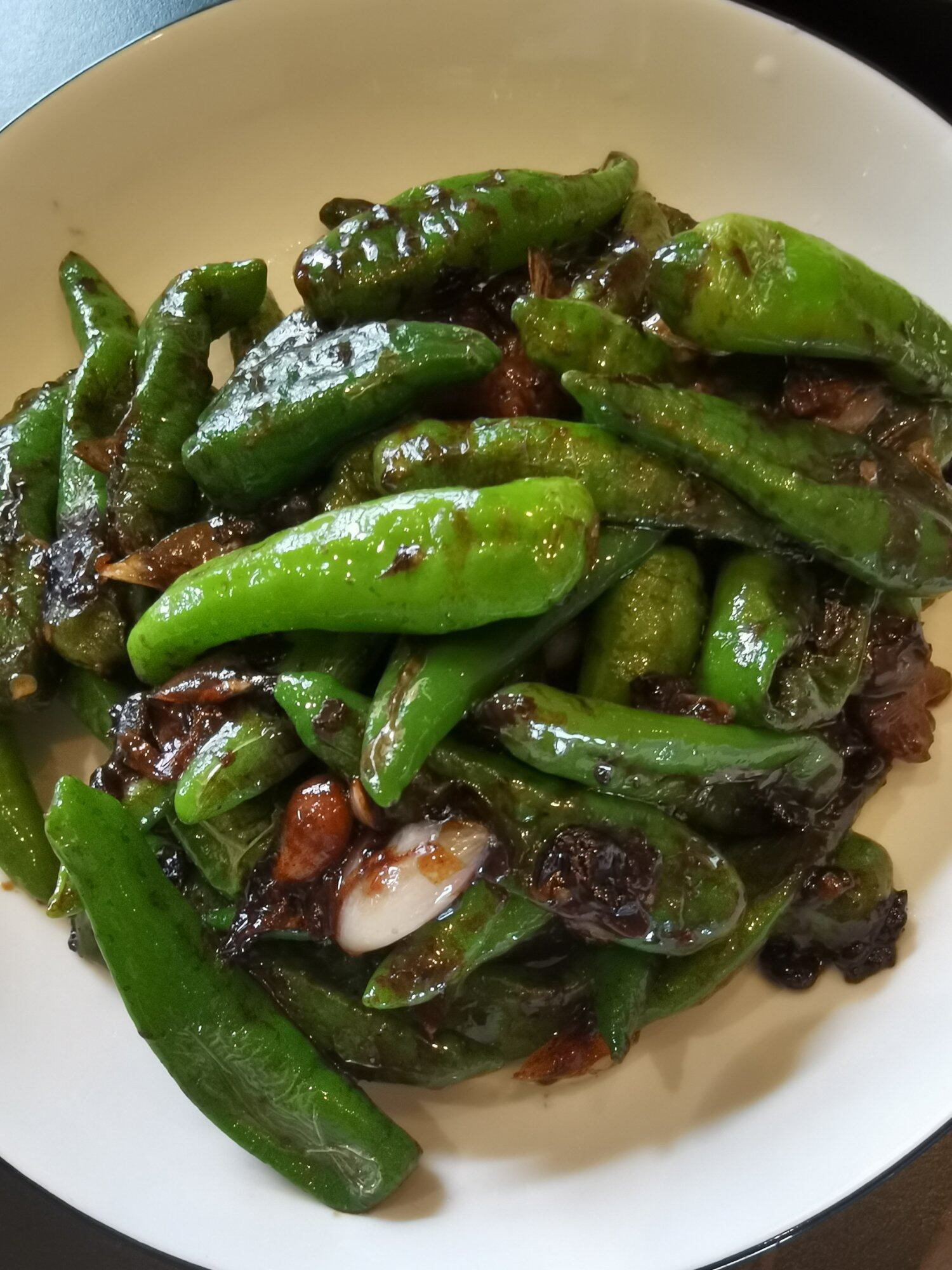 小辣椒炒豆豉