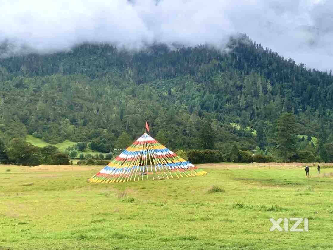 318川藏终点