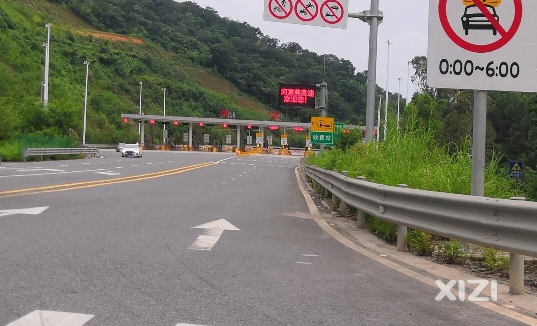 台风来了，惠州高速只出不进，7点封路了