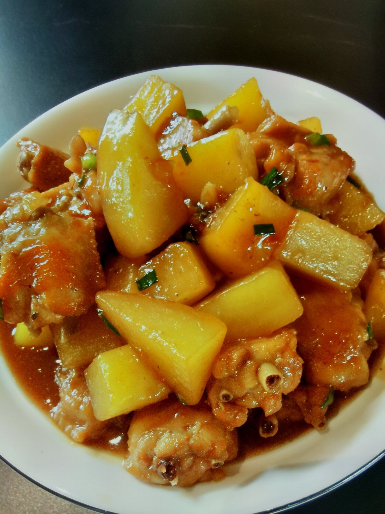 土豆鸡翅