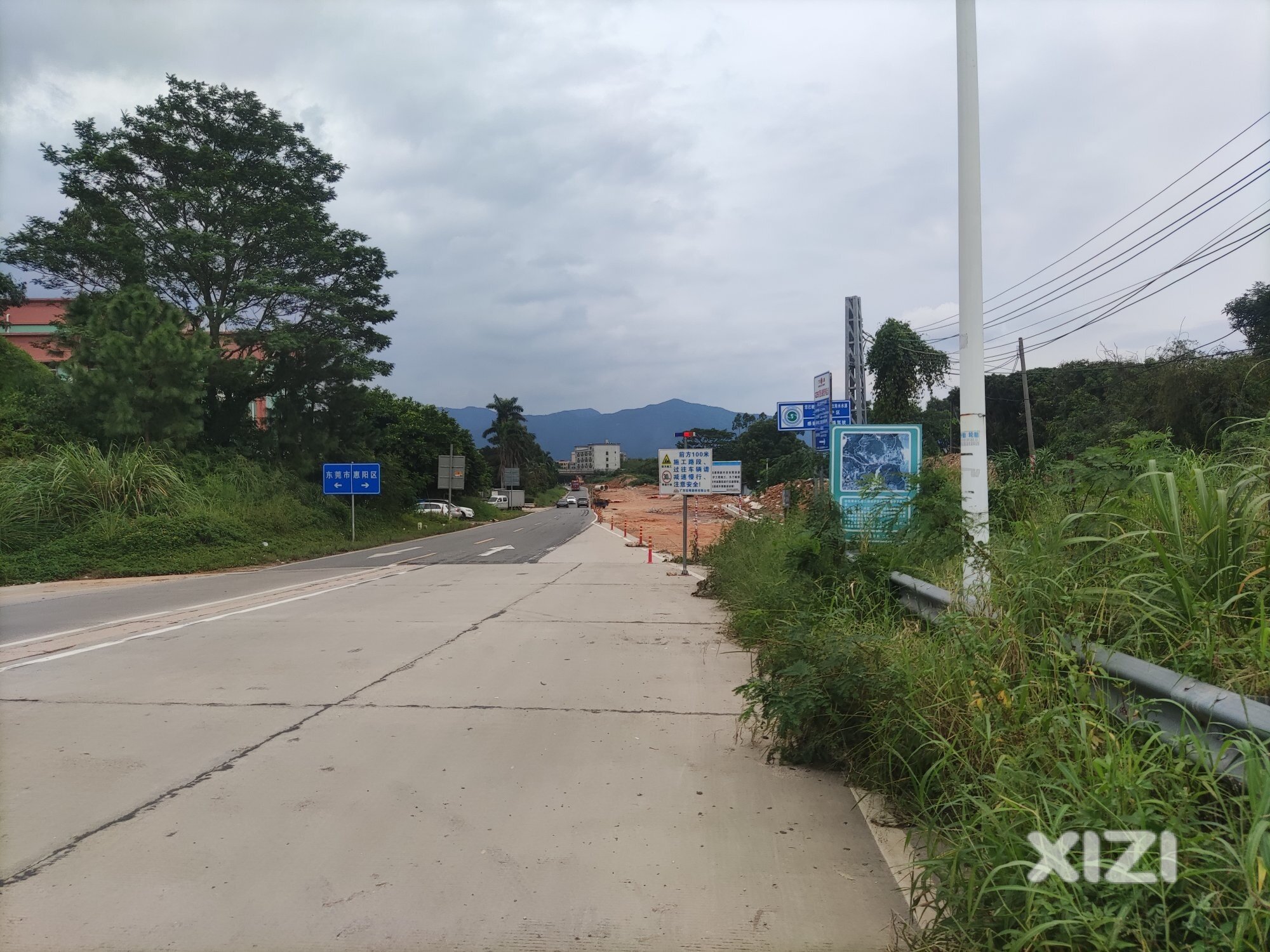 随手拍新清大道塘吓至铁场路段