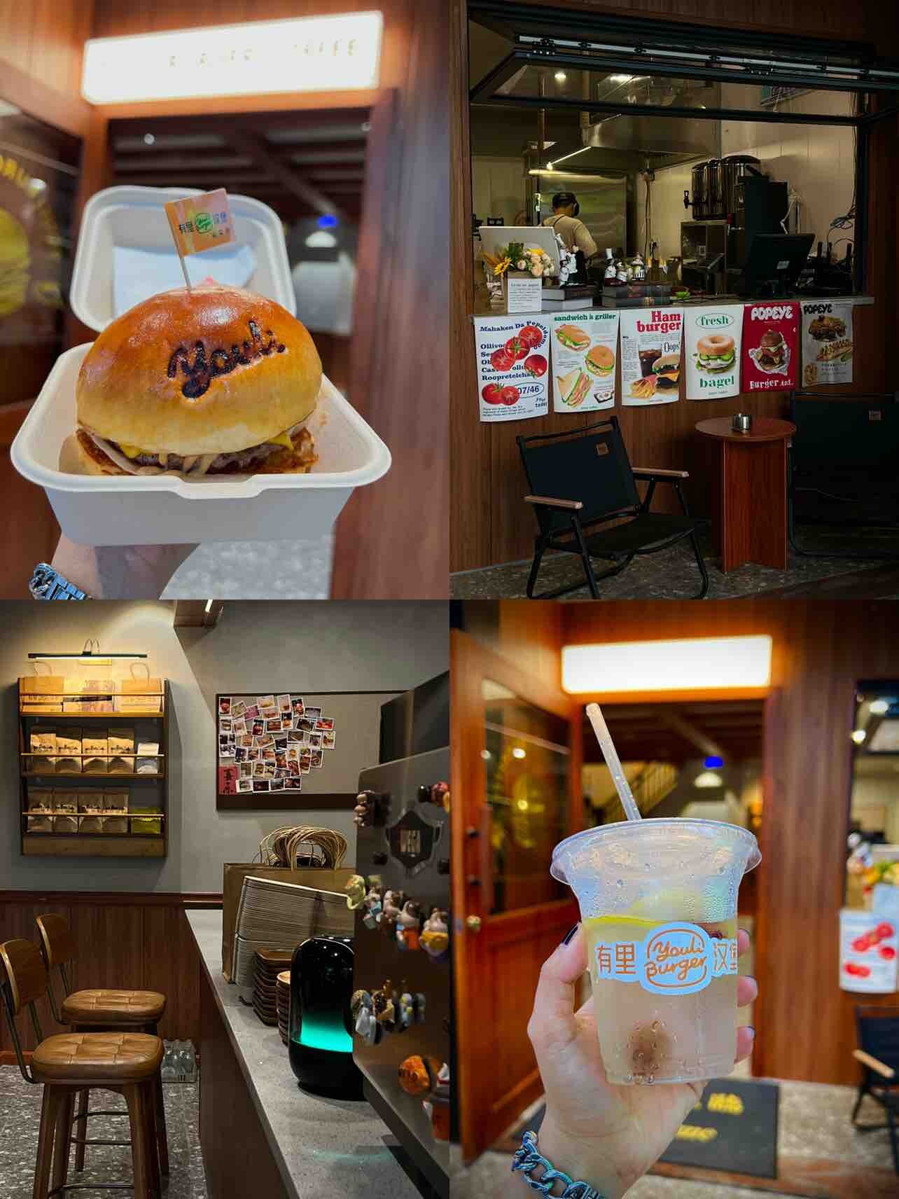 惠州美食：港惠对面新开的美式手工汉堡店～