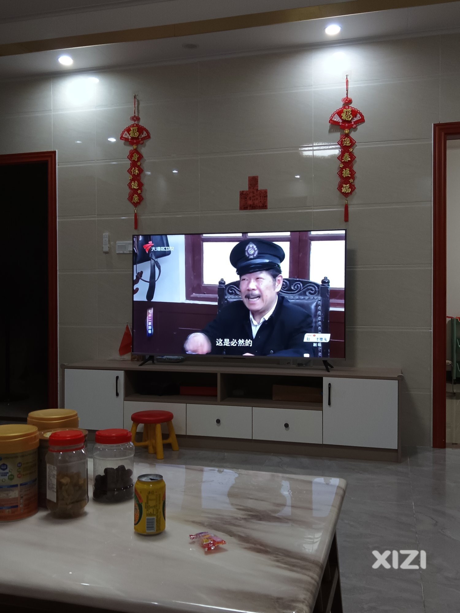 吹风扇，看电视，可好，