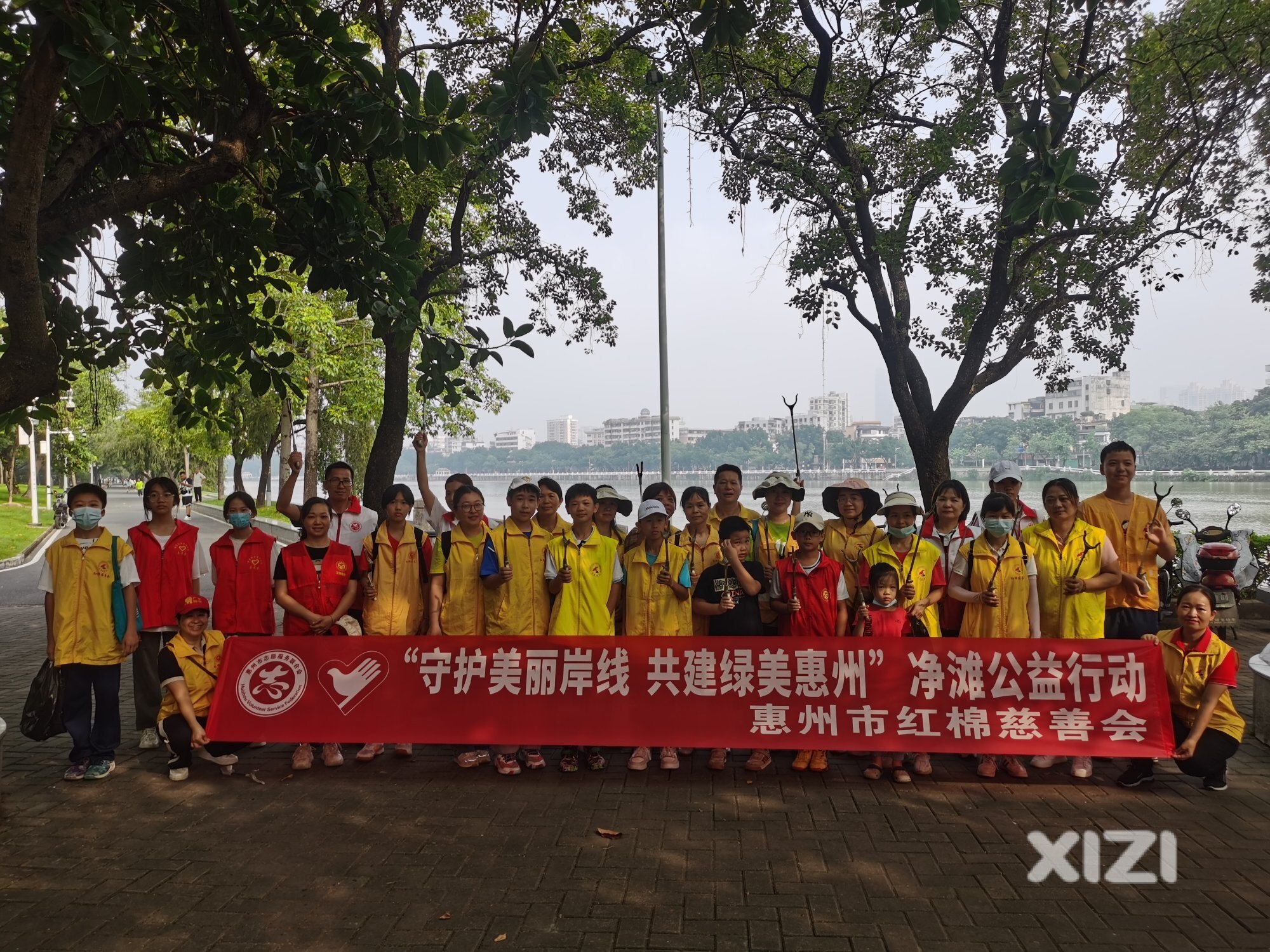 我们在惠州，守护美丽岸线，我们共同行动！