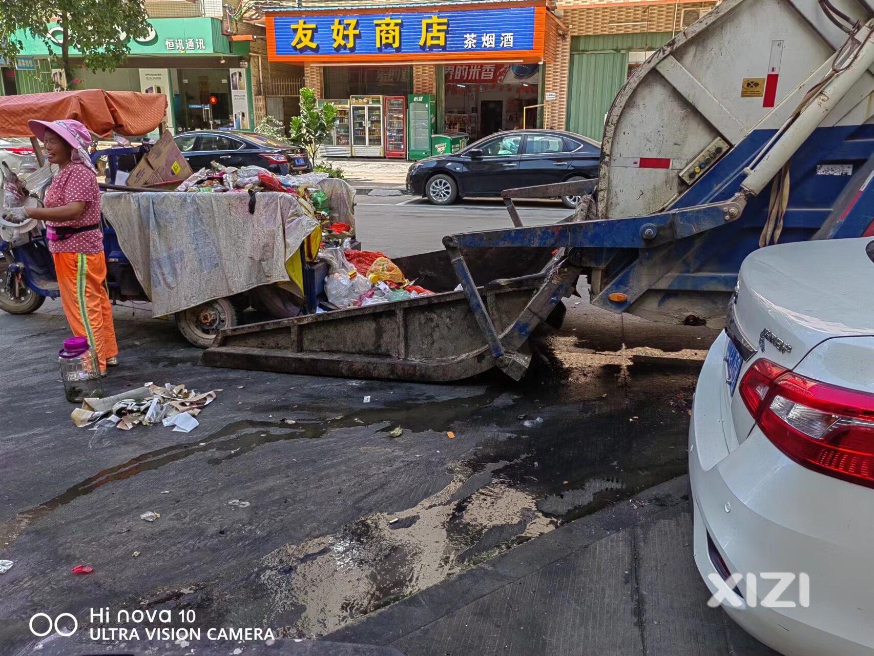惠东县大岭镇黄本湖南1号路口，成垃圾中转站了吗？