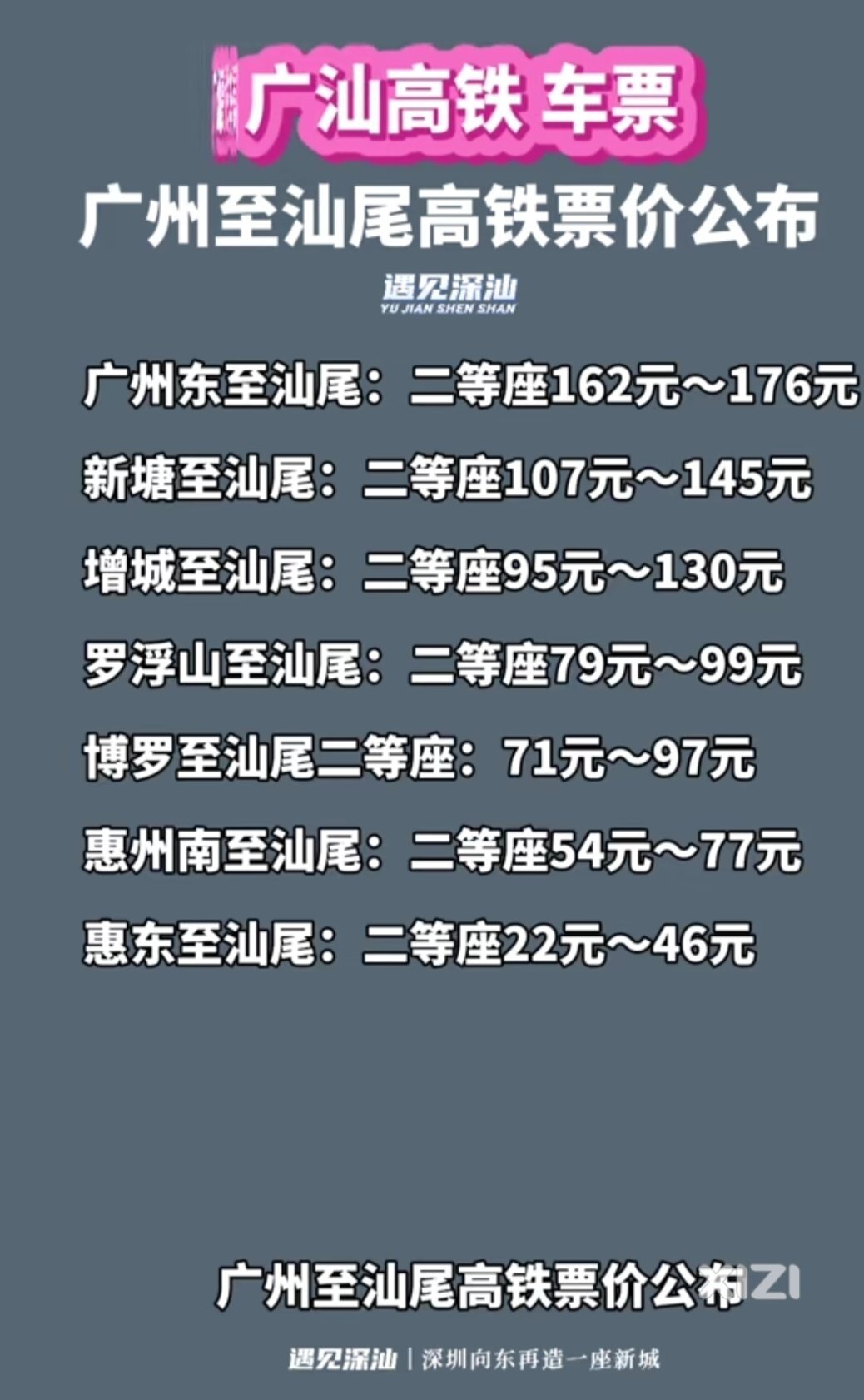 即将开通了。惠东站来往广州东站140元？