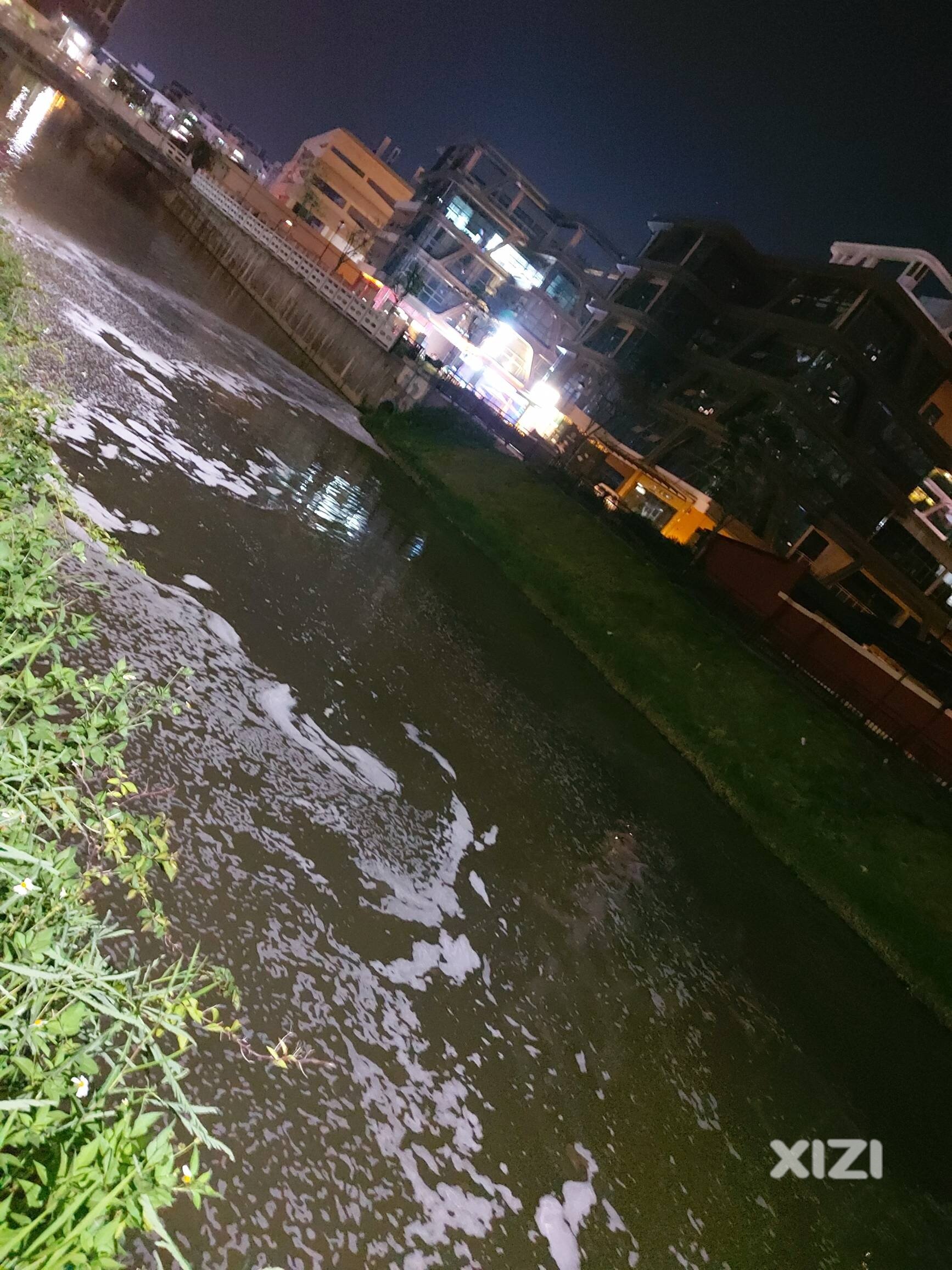 水口绿杨小学后面白天