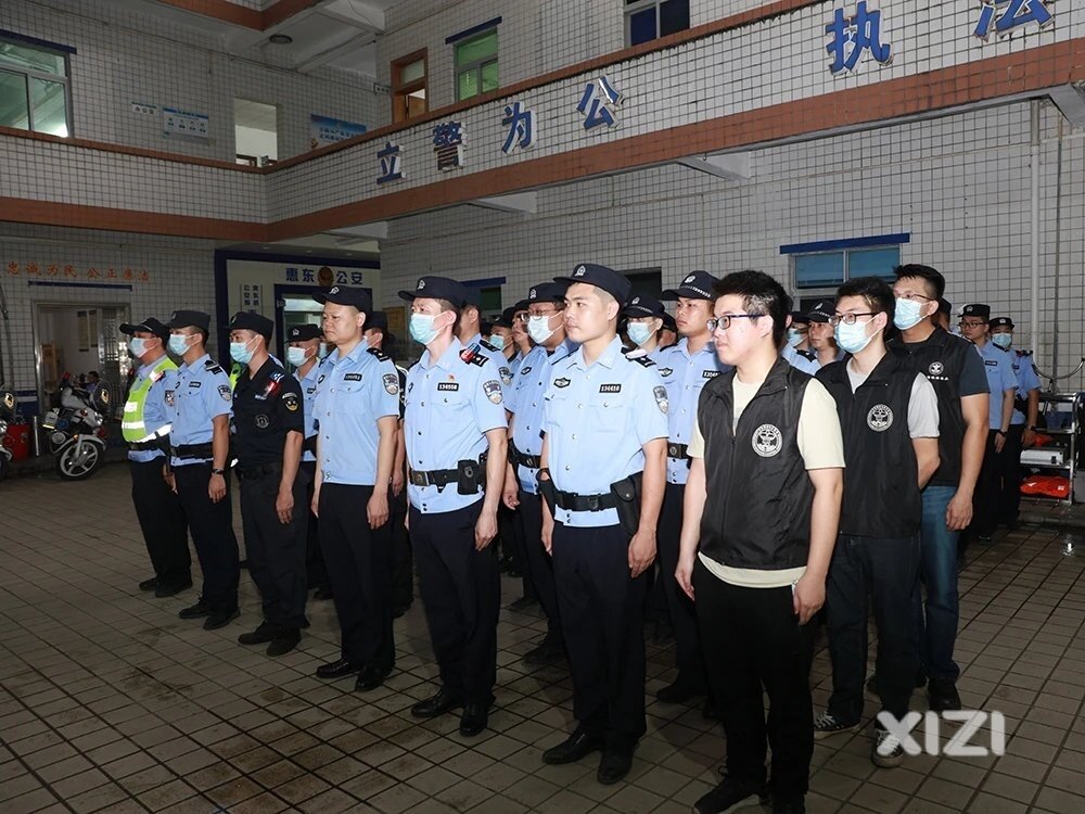 东江20号”丨惠东公安开展高考考点校园周边统一清查整治