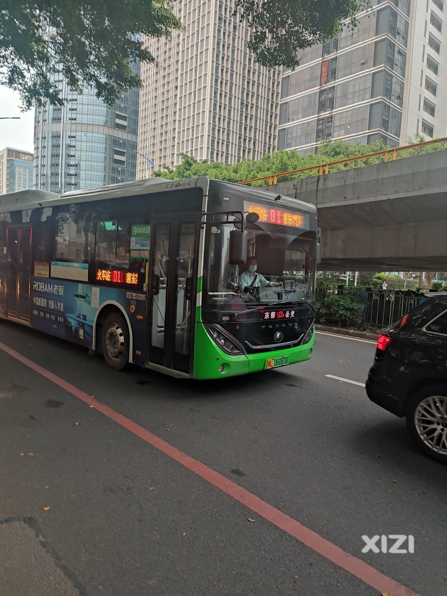 惠城D1路公交司机态