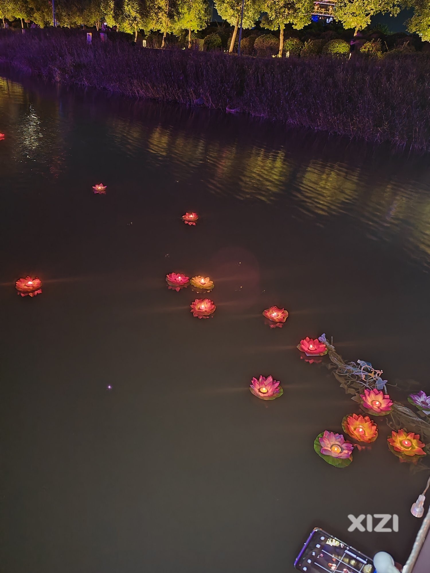 中秋节在千花洲放许愿