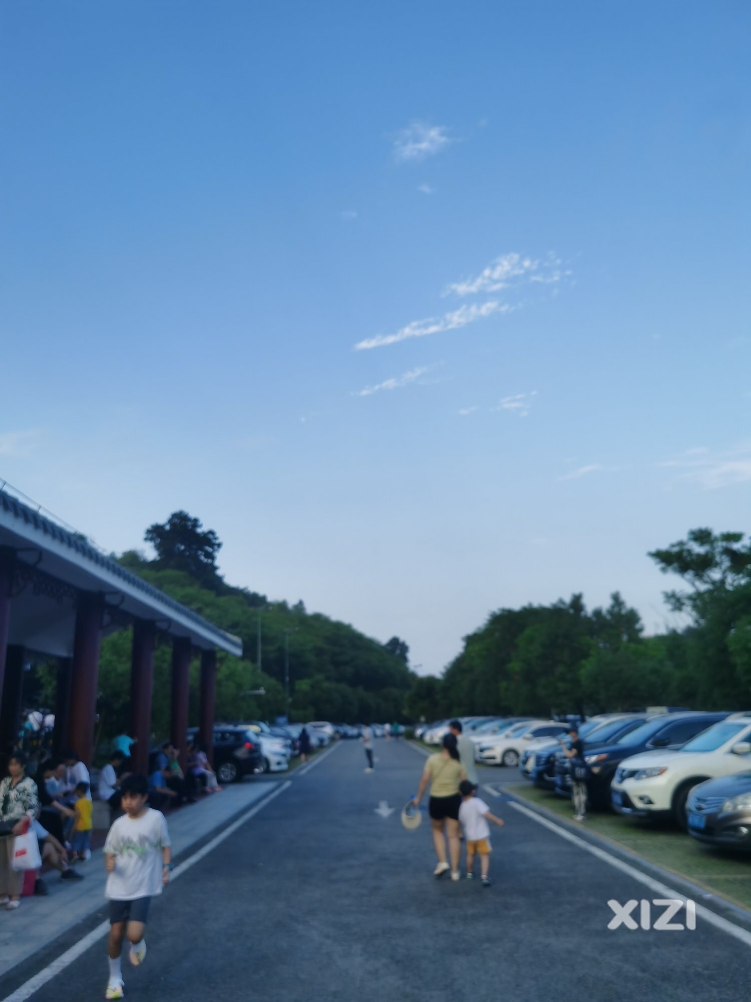 红花湖客流爆棚