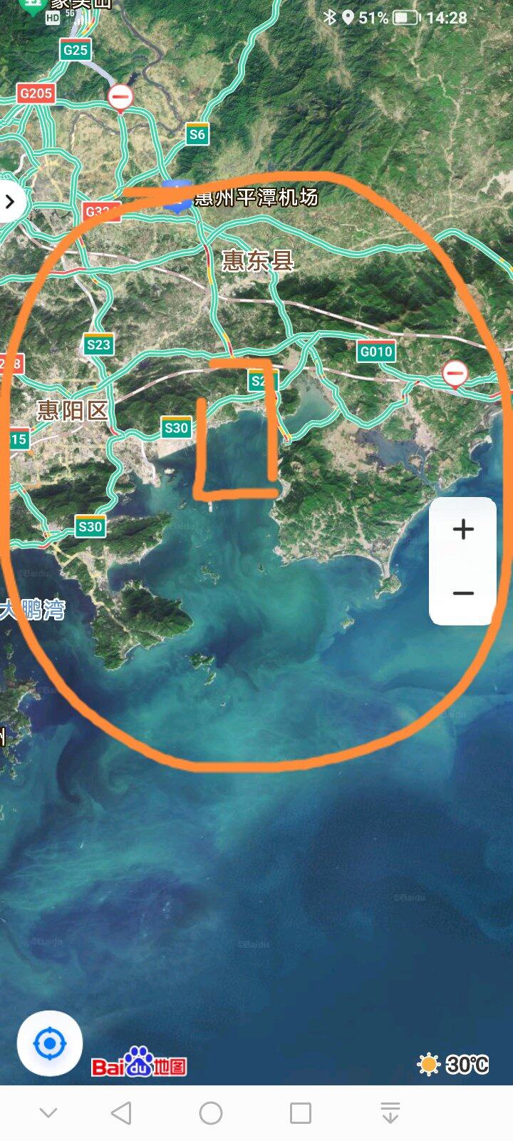 环大亚湾的中心是霞涌