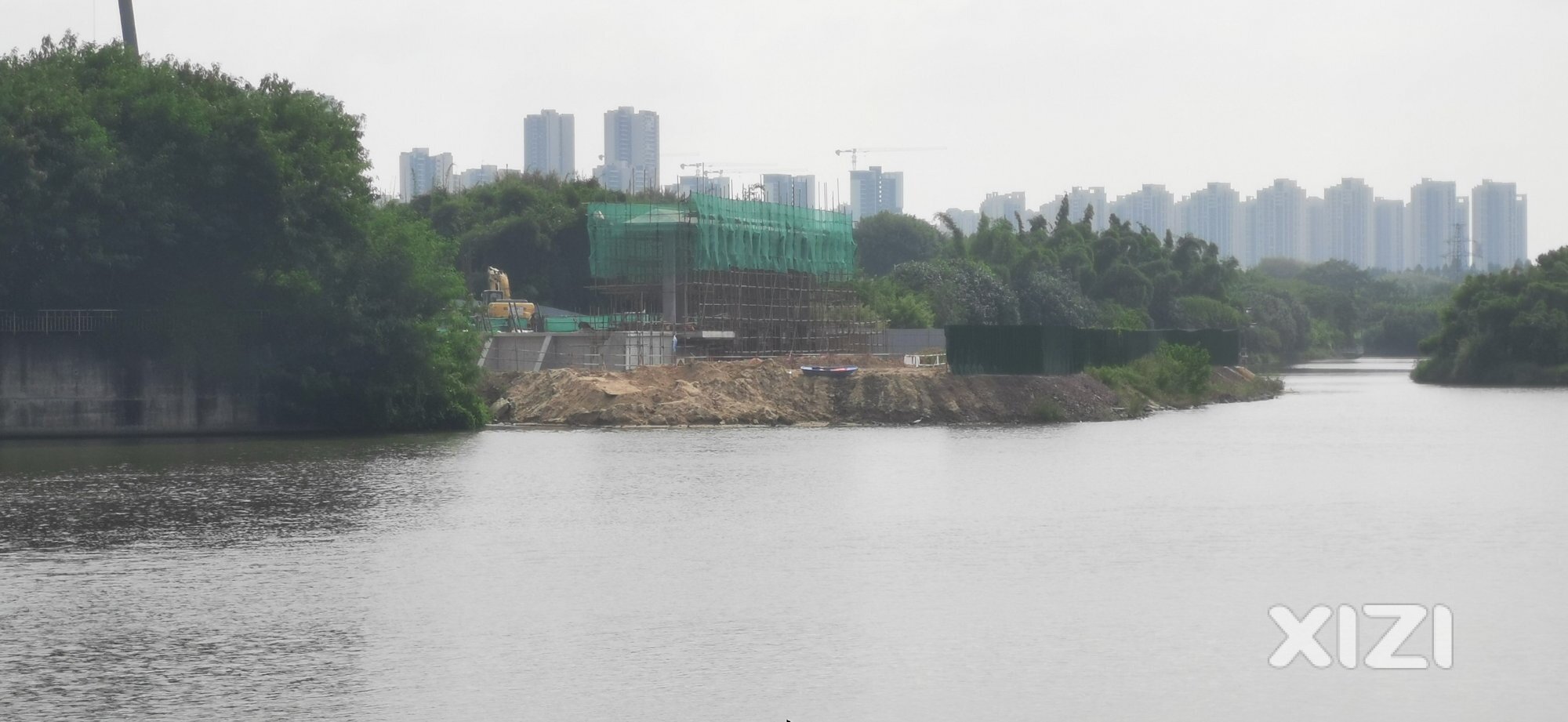 红楼滩修闸