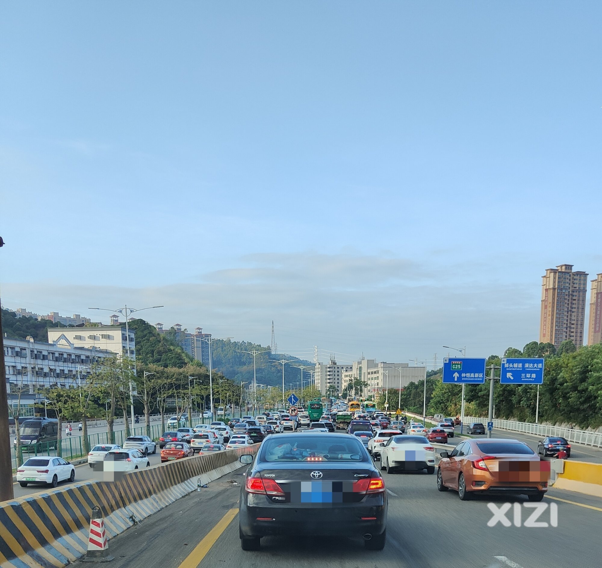 古塘坳往仲恺方向下桥后又是要闹哪样？