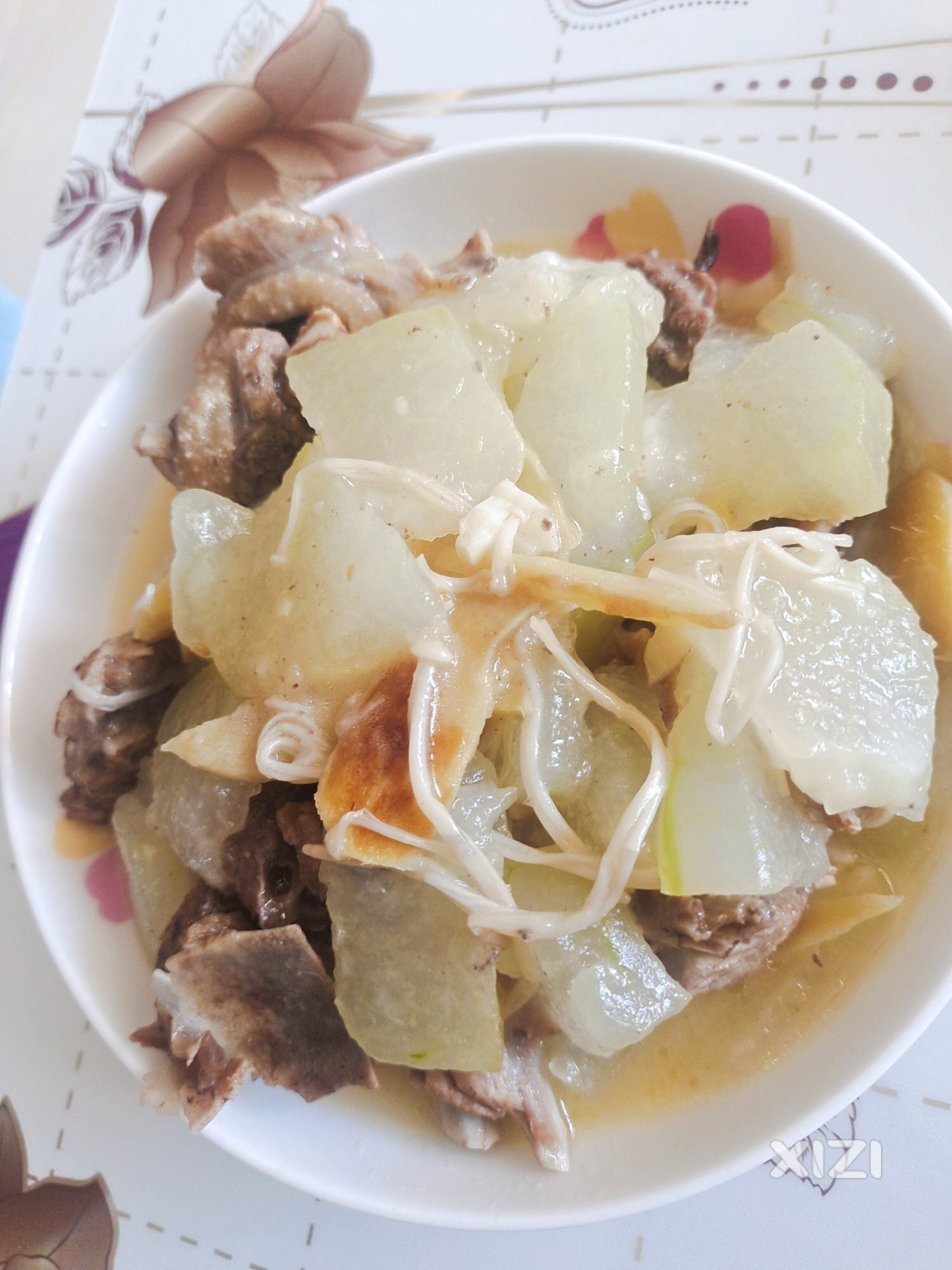 冬瓜炆鸭