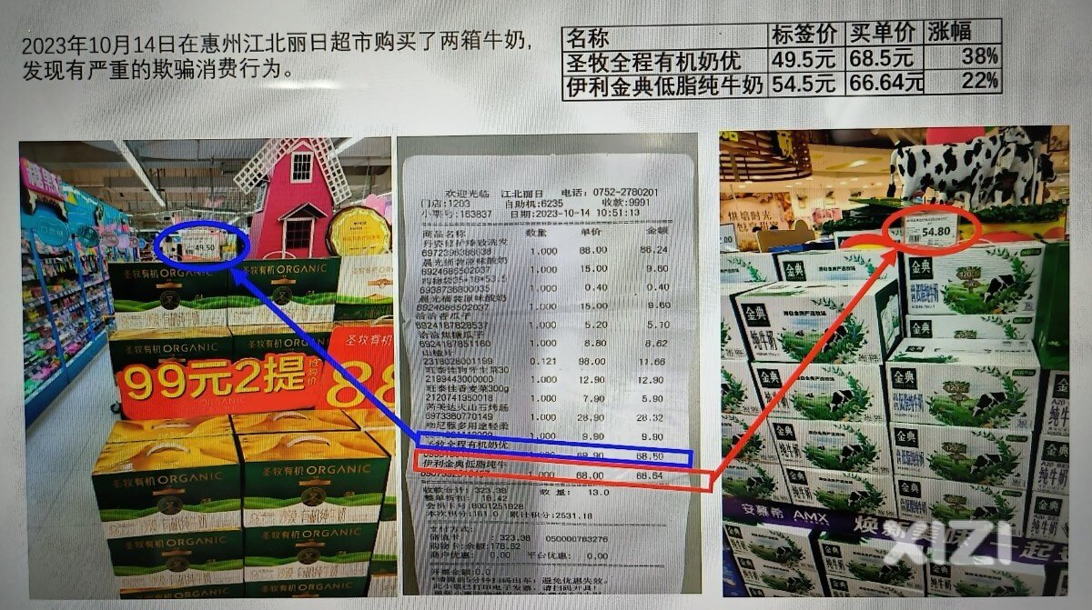 江北丽日购物被欺骗